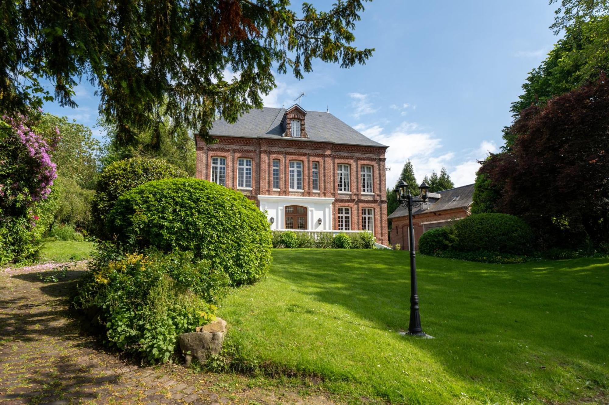 Le Manoir De La Belle Epoque Bed and Breakfast Béthencourt-sur-Mer Exteriör bild