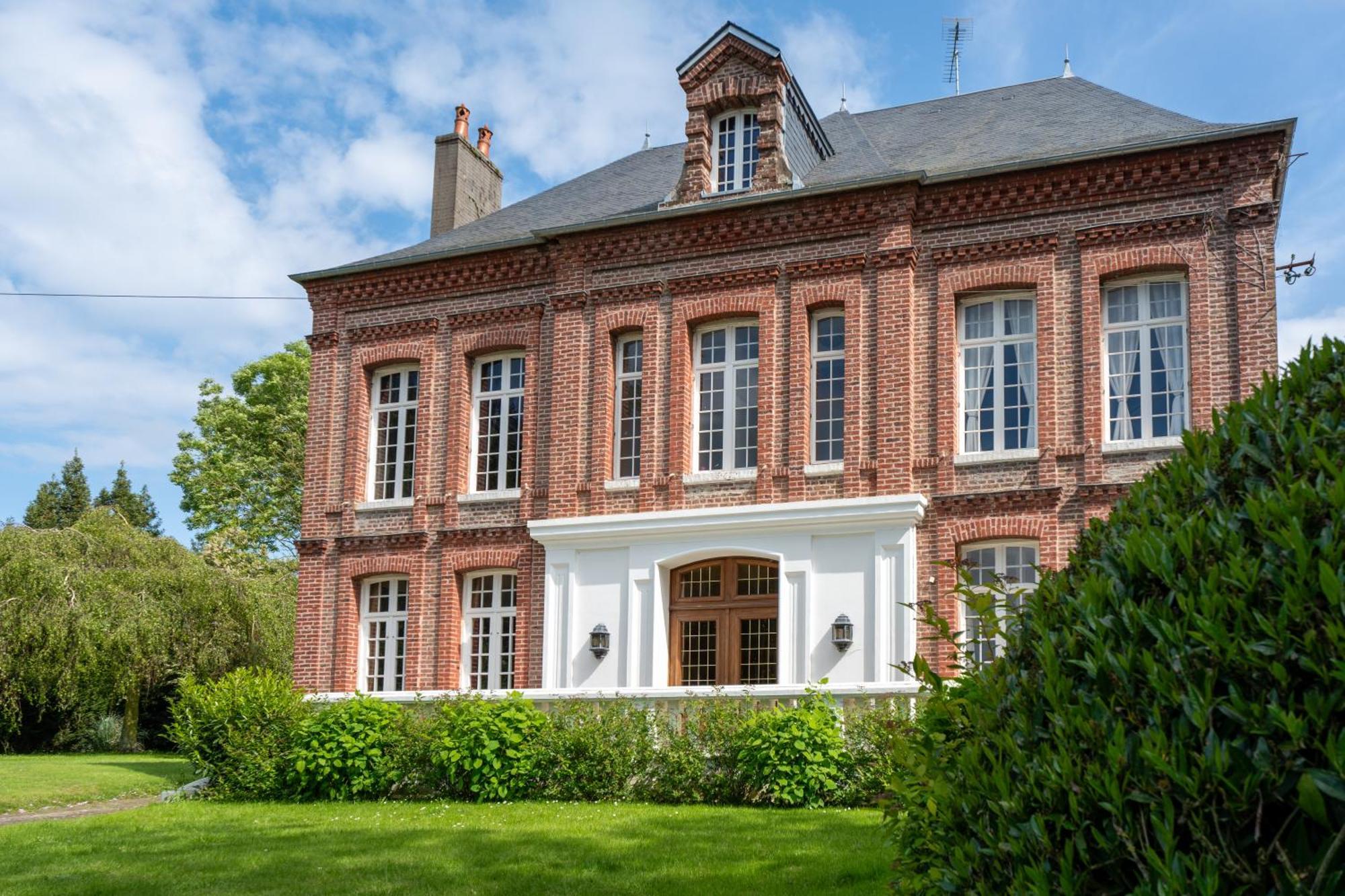 Le Manoir De La Belle Epoque Bed and Breakfast Béthencourt-sur-Mer Exteriör bild