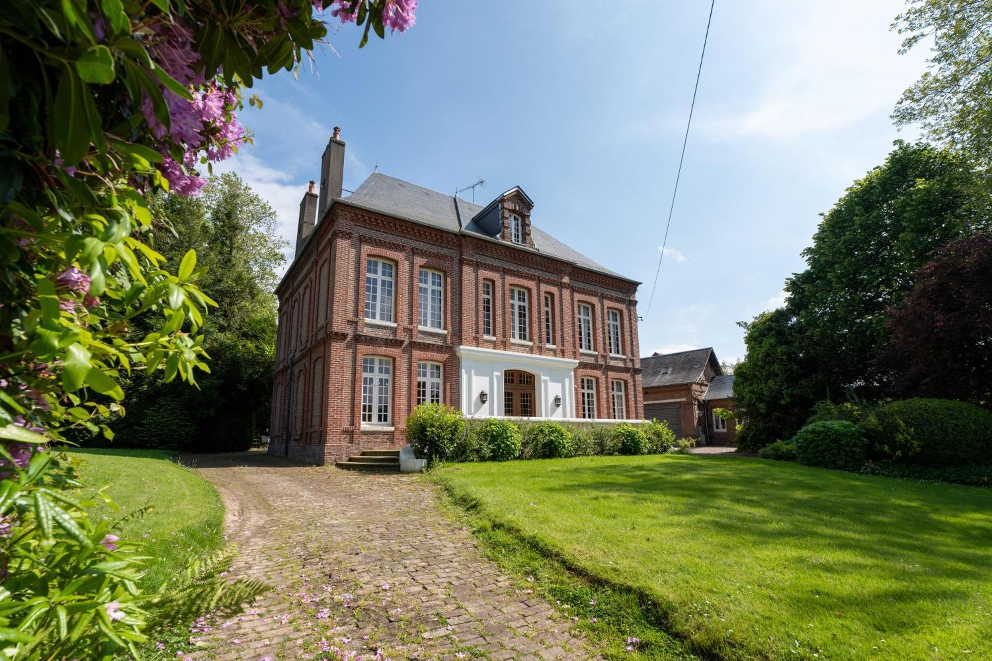 Le Manoir De La Belle Epoque Bed and Breakfast Béthencourt-sur-Mer Exteriör bild