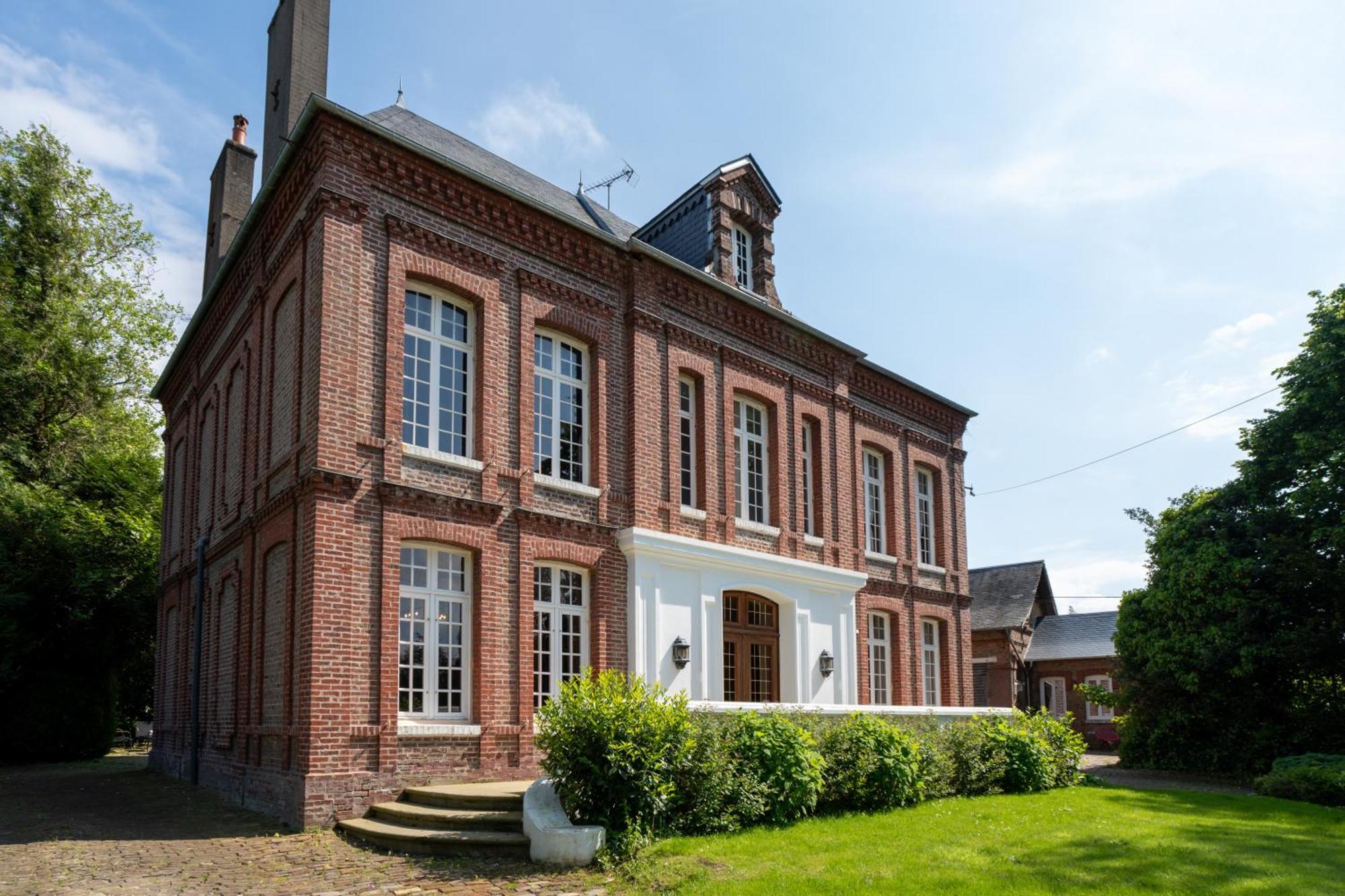 Le Manoir De La Belle Epoque Bed and Breakfast Béthencourt-sur-Mer Exteriör bild