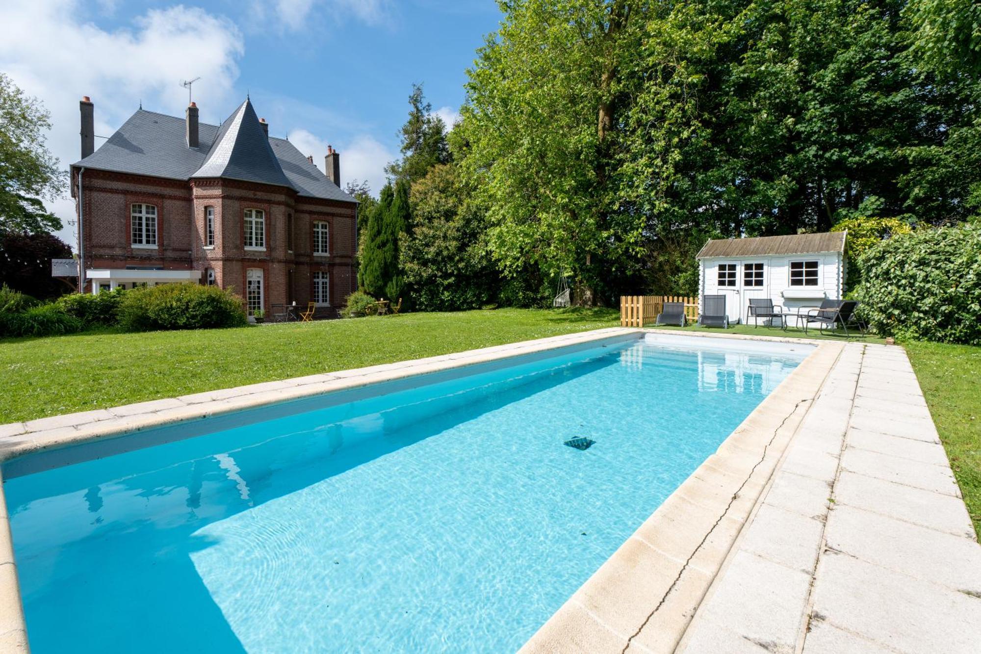 Le Manoir De La Belle Epoque Bed and Breakfast Béthencourt-sur-Mer Exteriör bild